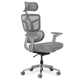 Крісло Mealux S4 Air Fabric Grey