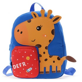 Детский рюкзак Evo-Kids Small Giraffe Blue