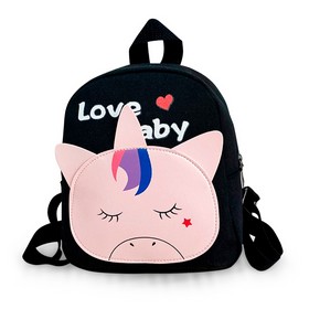 Дитячий рюкзак Evo-kids  Small Unicorn-2 Black