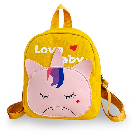 Детский рюкзак Evo-Kids Small Unicorn-2 Yellow - №1