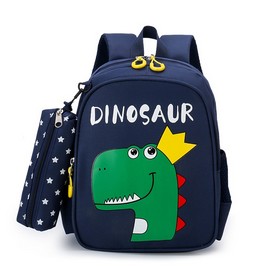 Дитячий рюкзак Evo-kids Small Dinosaur Dark Blue