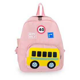 Дитячий рюкзак Evo-kids Small Bus Pink