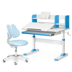 Комплект парта Evo-Kids TH-330 Blue + крісло Evo-kids Mio Lite KBL