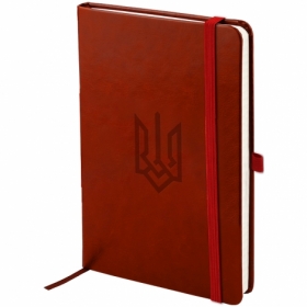 Книга записная Partner Lux, 125*195, 96л, кл, бордо Герб