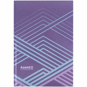 Книга записная А4 96л., клет., Lines, сиреневая