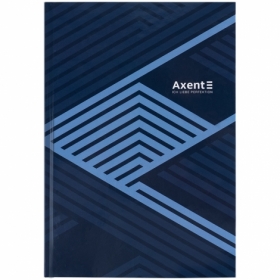 Книга записная А4 96л., клет., Lines, синяя