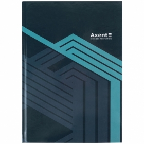 Книга записная А4 96л., клет., Lines, серая