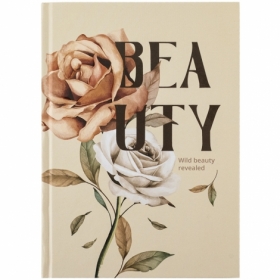 Книга записная жесткая обл. А5, 96 л., клет., Beauty