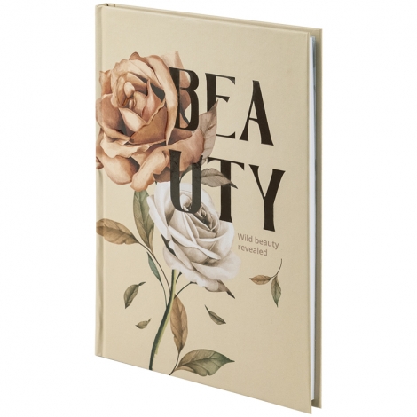 Книга записная жесткая обл. А5, 96 л., клет., Beauty - №2