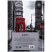 Книга записная жесткая обл. А5, 96 л., клет., R&B Telephone - №5