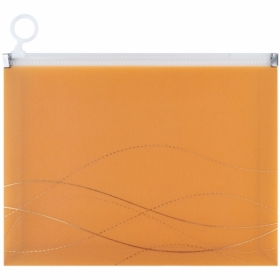 Папка на блискавці zip-lock, А5+ Waves-1