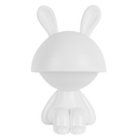 Светильник-ночник LED с аккумулятором Cute Bunny, белый