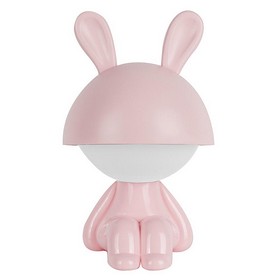 Світильник-нічник LED з акумулятором Cute Bunny, рожевий