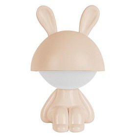 Светильник-ночник LED с аккумулятором Cute Bunny, персиковый