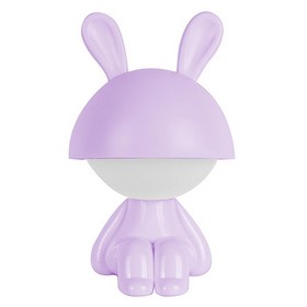 Світильник-нічник LED з акумулятором Cute Bunny,фіолетовий