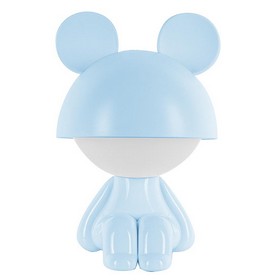 Світильник-нічник LED з акумулятором Cute Mouse, блакитний