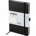 Книга записная Axent Partner, 125х195 мм, 96 листов, клетка, черная - №2