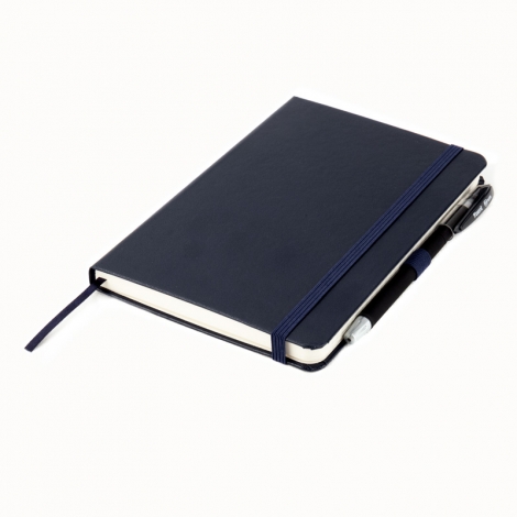 Книга записная Axent Partner, 125х195 мм, 96 листов, клетка, синяя - №8