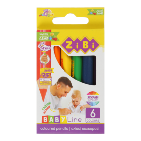 Олівці кольорові mini JUMBO BABY Line, 6 кольорів