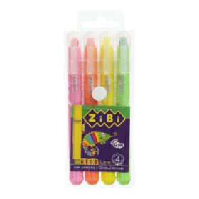 Гелеві олівці, 4 кольорів NEON, KIDS Line
