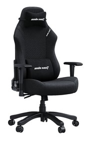 Крісло ігрове Anda Seat Luna Black Fabric Size L