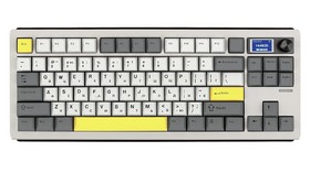 Клавіатура механічна бездротова EPOMAKER Shadow-S Mulan White 