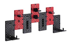 Настінна дошка-органайзер Officepro WO1080B Black/Red