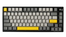 Клавіатура механічна бездротова EPOMAKER TH80 SE Flamingo Black 