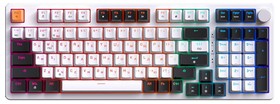 Дротова механічна клавіатура GamePro MK170W (Red) з Hot-Swap RGB White