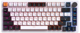 Дротова механічна клавіатура GamePro MK160W (Red) з Hot-Swap RGB White