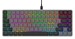Проводная клавиатура GamePro Red Swich Low Profile RGB USB Dark Gray - №1