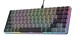 Проводная клавиатура GamePro Red Swich Low Profile RGB USB Dark Gray - №3