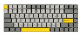 Клавіатура механічна бездротова EPOMAKER EP84 Wisteria Linear White 