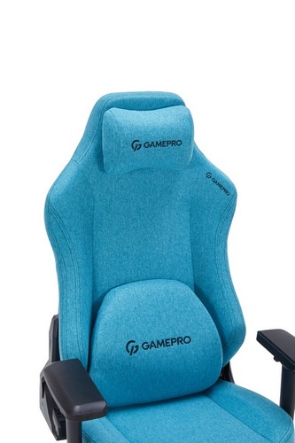 Кресло игровое GamePro Fabric Light Blue - №10