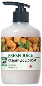 Крем-мыло жидкое FRESH JUICE Almond с увлажняющим миндальным молочком, 460 мл