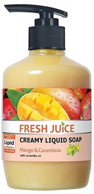 Крем-мыло жидкое FRESH JUICE Mango&Carambola, 460 мл