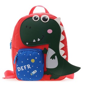 Дитячий рюкзак Evo-Kids Small Dino Red Black