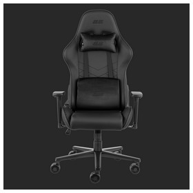 Крісло 2E GAMING BUSHIDO II, ПУ шкіра, 3D-Armrests, чорний