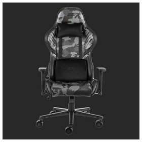 Крісло 2E GAMING HIBAGON II, ПУ шкіра, 3D-Armrests, чорно-зелений