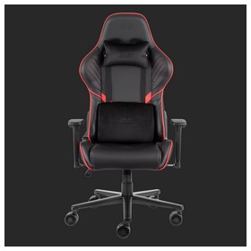 Крісло 2E GAMING HIBAGON II, ПУ шкіра, 3D-Armrests, чорно-червоний