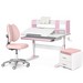 Комплект (L) Evo-Kids TH-330 Pink (парта + кресло + тумба) - №1