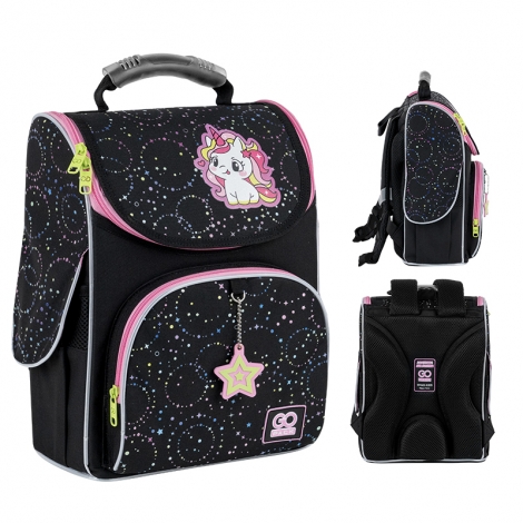 Рюкзак GoPack Education каркасний 5001S-4 Magical Unicorn - №1