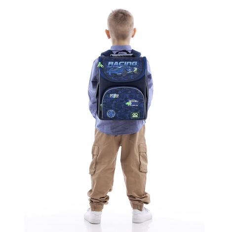 Рюкзак GoPack Education каркасний 5001S-6 Racing - №15
