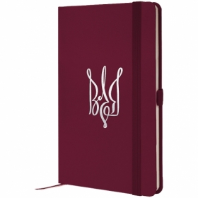 Книга записная Partner, 125*195, 96л, клет, винная, Воля