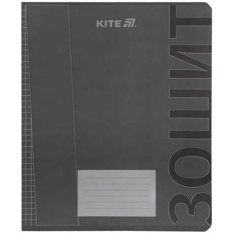 Тетрадь 18 л., кл., софт тач + УФ лак, Kite One color - №6