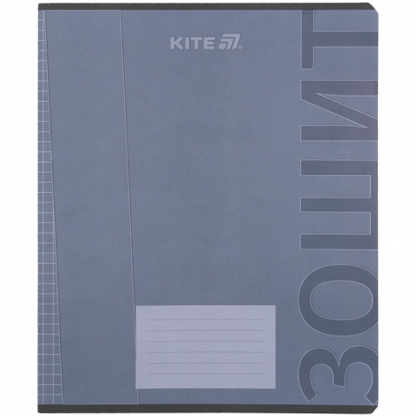 Тетрадь 18 л., кл., софт тач + УФ лак, Kite One color - №15