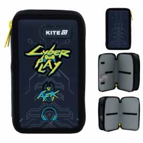 Пенал Kite 2, без наполнения 623 Cyber