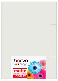 Фотопапір матовий 120 г/м2, A3, 50 арк Original Barva