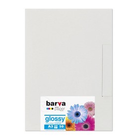 Фотопапір глянцевий 200 г/м2, A3, 50 арк Original Barva