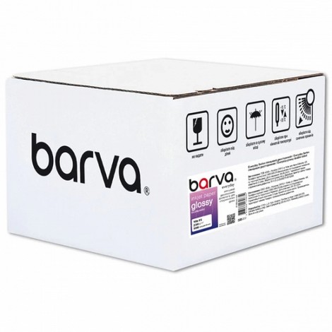 Фотобумага глянцевая двусторонняя 230 г/м2, 10x15 см, 500л Everyday Barva - №1